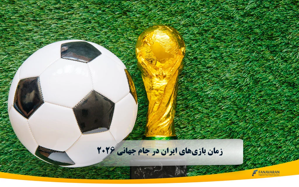 زمان بازی‌های ایران در جام جهانی 2026