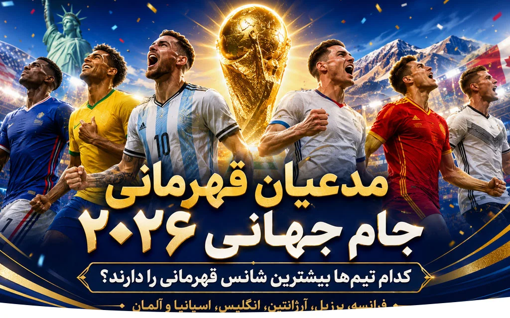 مدعیان قهرمانی جام جهانی 2026 | بررسی شانس تیم‌های برتر