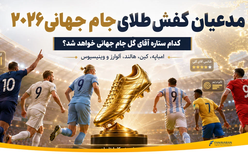  مدعیان کفش طلای جام جهانی 2026 | پیش‌بینی آقای گل