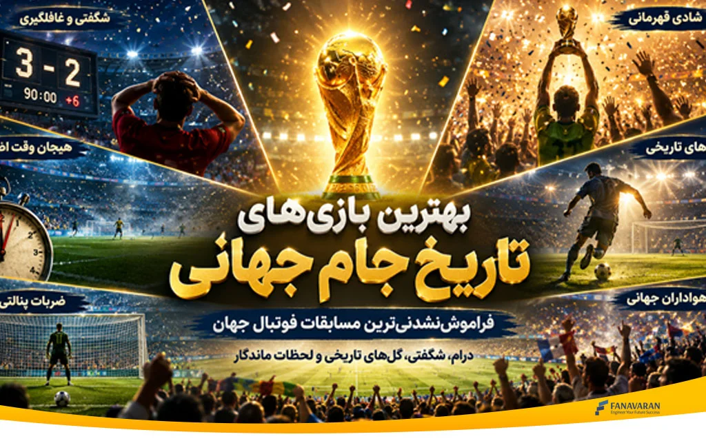 بهترین بازی‌های تاریخ جام جهانی | فراموش‌نشدنی‌ترین مسابقات فوتبال