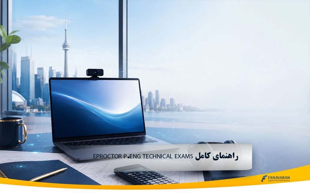 راهنمای کامل eProctor P.Eng Technical Exams | آموزش ثبت‌نام، ساخت حساب و ورود به آزمون