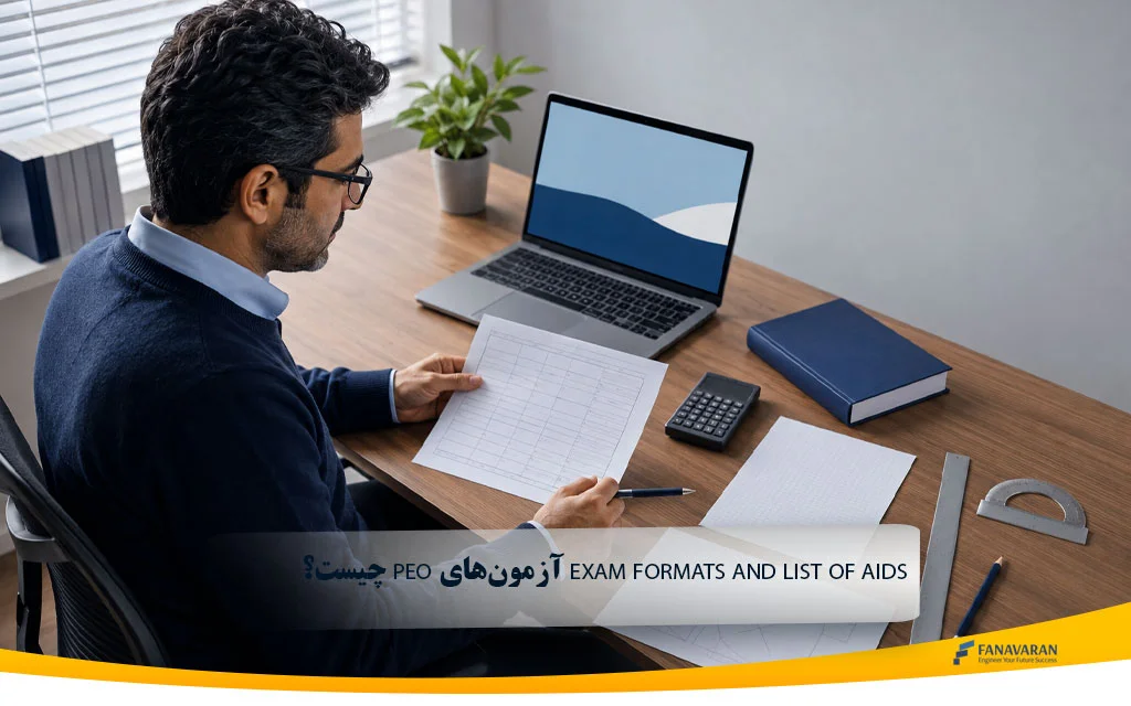 Exam Formats and List of Aids آزمون‌های PEO چیست؟