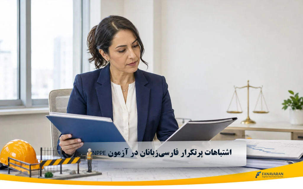 اشتباهات فارسی‌زبانان در آزمون NPPE و راه اصلاح